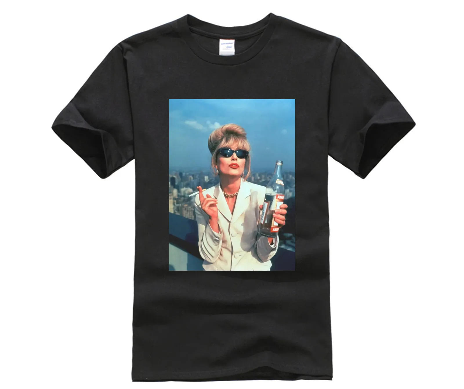 Потрясающая модная футболка Patsy модные футболки ЛГБТ с водкой и спиртом|Футболки|