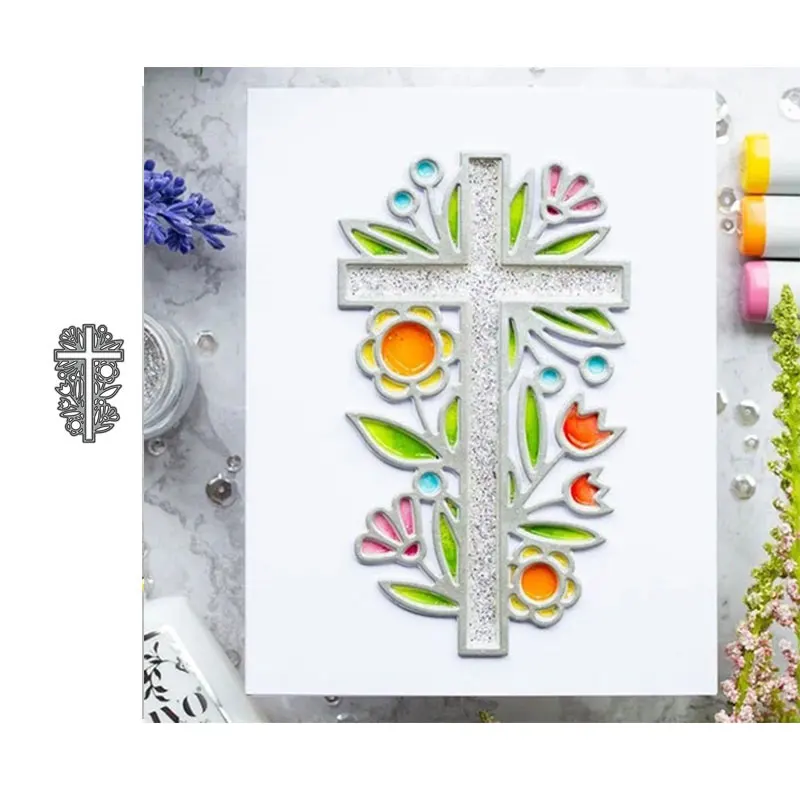JC Cross Flowers Metal Cutting Dies for Scrapbooking Mold Model Die Cut Stencil Handmade Tools DIY Card Make Mould Craft Decor
JC Cross Flowers Metal Cutting Dies for Scrapbooking Mold Model Die Cut Stencil Handmade Tools DIY Card Make Mould Craft Decor