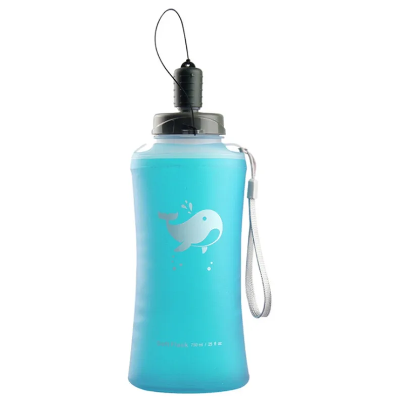 750ML Portable Outdoor Collapsible Sport TPU Soft Water Bottle Folding Kettle Water Bottle Camping Travel Running Bottle
750ML Portable Outdoor Collapsible Sport TPU Soft Water Bottle Folding Kettle Water Bottle Camping Travel Running Bottle
