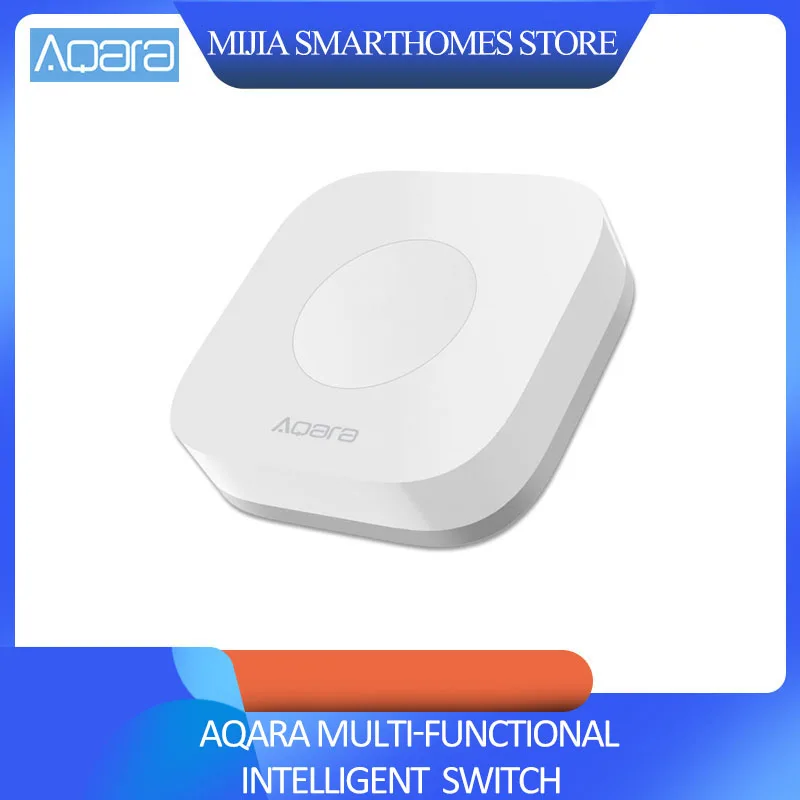 Xiaomi Mijia AQara Smart Multi-Functional Intelligent Wireless Switch Key Built In Gyro Function Work With Android IOS APP
Xiaomi Mijia AQara Smart Multi-Functional Intelligent Wireless Switch Key Built In Gyro Function Work With Android IOS APP