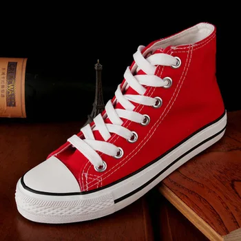 New Arrival Summer Fashion Girl Flats Shoes All Black White red Casual Shoes Women Canvas Shoes Lace-Up high top shoes 789
New Arrival Summer Fashion Girl Flats Shoes All Black White red Casual Shoes Women Canvas Shoes Lace-Up high top shoes 789