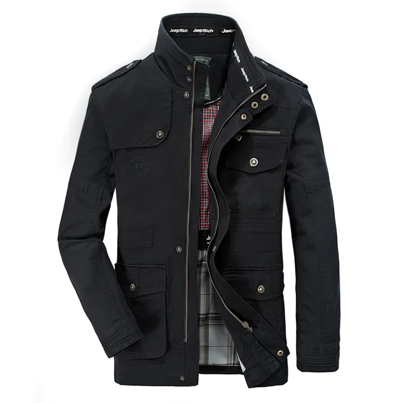 2018 Hot Selling Thin Type for Spring And Autumn Men Jacket Men's Wear Casual Multi-pockets Mid-length Jacket
2018 Hot Selling Thin Type for Spring And Autumn Men Jacket Men's Wear Casual Multi-pockets Mid-length Jacket