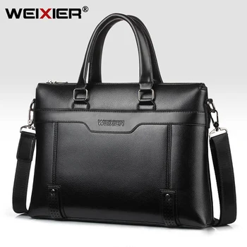 Business Men's Briefcase Bag PU Leather Handbag for Men Shoulder Bags Large Man Briefcases for 14" Laptop Waterproof Brown Bags
Business Men's Briefcase Bag PU Leather Handbag for Men Shoulder Bags Large Man Briefcases for 14" Laptop Waterproof Brown Bags
