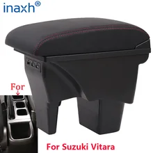 For Suzuki Vitara Armrest box central storage box car accessories Car Armrests USB LED light Easy to install
For Suzuki Vitara Armrest box central storage box car accessories Car Armrests USB LED light Easy to install