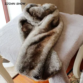 Keep Warm Hairy Shaggy Faux Rabbit Fur Warm Long Scarf Collar 2019 Winter Women Faux Fur Collar Shawl Gradient Color Scarves
Keep Warm Hairy Shaggy Faux Rabbit Fur Warm Long Scarf Collar 2019 Winter Women Faux Fur Collar Shawl Gradient Color Scarves
