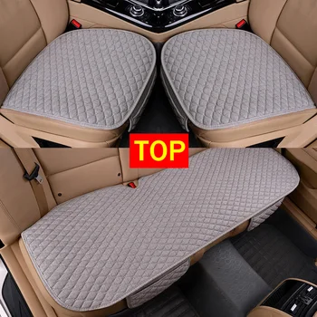 Linen Fabric Car Seat Cover Four Seasons Front Rear Flax Cushion Breathable Protector Mat Pad Auto accessories Universal Size
Linen Fabric Car Seat Cover Four Seasons Front Rear Flax Cushion Breathable Protector Mat Pad Auto accessories Universal Size