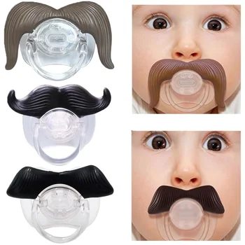 

Silicone Funny Nipple Dummy Baby Pacifiers Soother Joke Prank Toddler Orthodontic Nipples Teether Baby Pacifier TSLM1