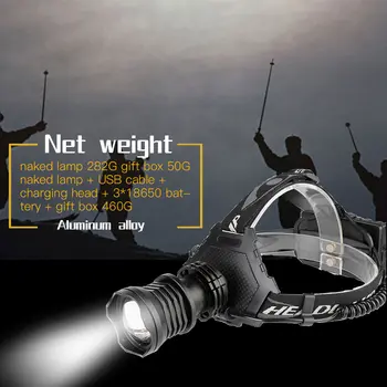 LED Headlight XHP90.2 Power LED Headlamp Usb 18650 Rechargeable Head Flashlight XHP50.2
LED Headlight XHP90.2 Power LED Headlamp Usb 18650 Rechargeable Head Flashlight XHP50.2