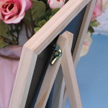 Wood Tabletop Chalkboard Double Sided Blackboard Message Board Children Kids Toy
Wood Tabletop Chalkboard Double Sided Blackboard Message Board Children Kids Toy