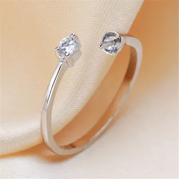 Ring Mount Pearl Accessories Adjustable Size 925 Silver Plated Ring Jewelry DIY No Pearl Free Shipping
Ring Mount Pearl Accessories Adjustable Size 925 Silver Plated Ring Jewelry DIY No Pearl Free Shipping