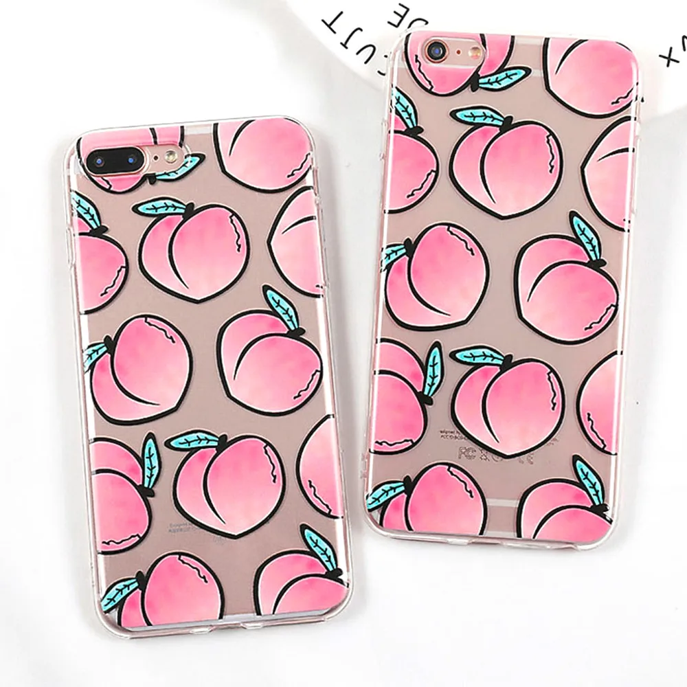 LCHULLE Peach Transparent Soft Case for IPhone Xr X 11 Pro Xs Max 7 Plus 8 6 6S 5 5S SE Silicone Shockproof Phone Cover Capa
LCHULLE Peach Transparent Soft Case for IPhone Xr X 11 Pro Xs Max 7 Plus 8 6 6S 5 5S SE Silicone Shockproof Phone Cover Capa