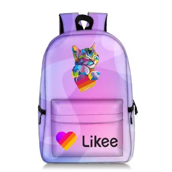 Likee App Women Large capacity Backpack Fashion Rucksack Backpack For School Teenagers Girls Bookbag Likee Backpack 
Likee App Women Large capacity Backpack Fashion Rucksack Backpack For School Teenagers Girls Bookbag Likee Backpack