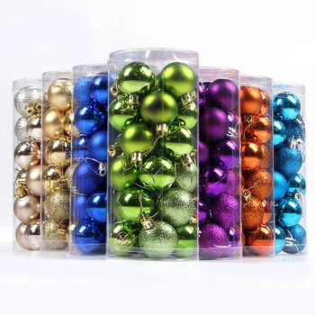 24pcs 4cm Christmas Tree Balls Gold Silver Plastic Hanging Christmas Tree Ornaments Xmas Decor Ball for Home New Year Navidad
24pcs 4cm Christmas Tree Balls Gold Silver Plastic Hanging Christmas Tree Ornaments Xmas Decor Ball for Home New Year Navidad