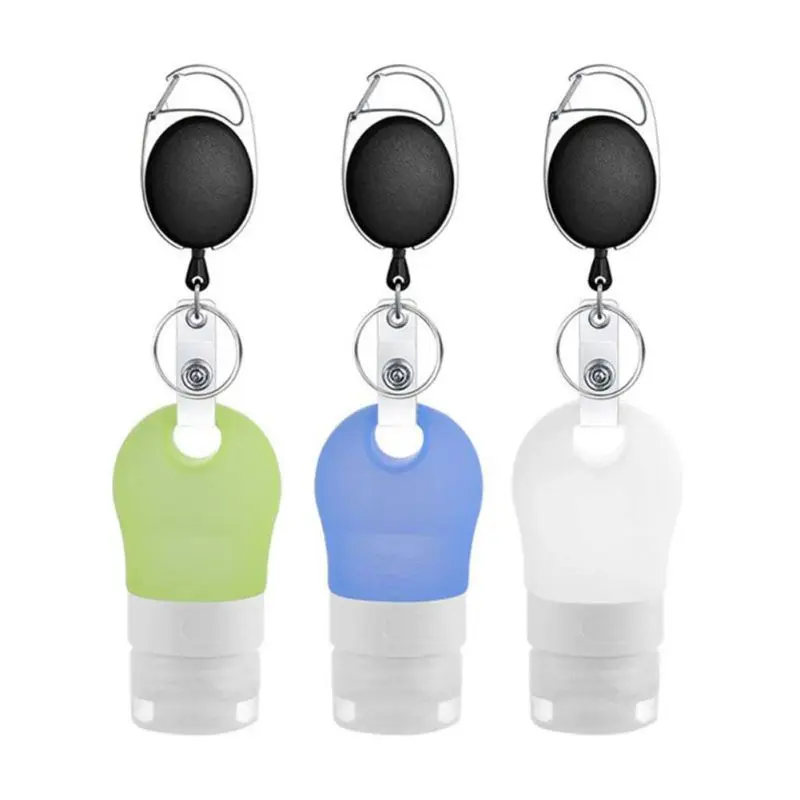 Leakproof Silicone Refillable Containers Squeezable Reusable Hand Sanitizer Travel Bottles With Telescopic Buckle Storage Bottle
Leakproof Silicone Refillable Containers Squeezable Reusable Hand Sanitizer Travel Bottles With Telescopic Buckle Storage Bottle