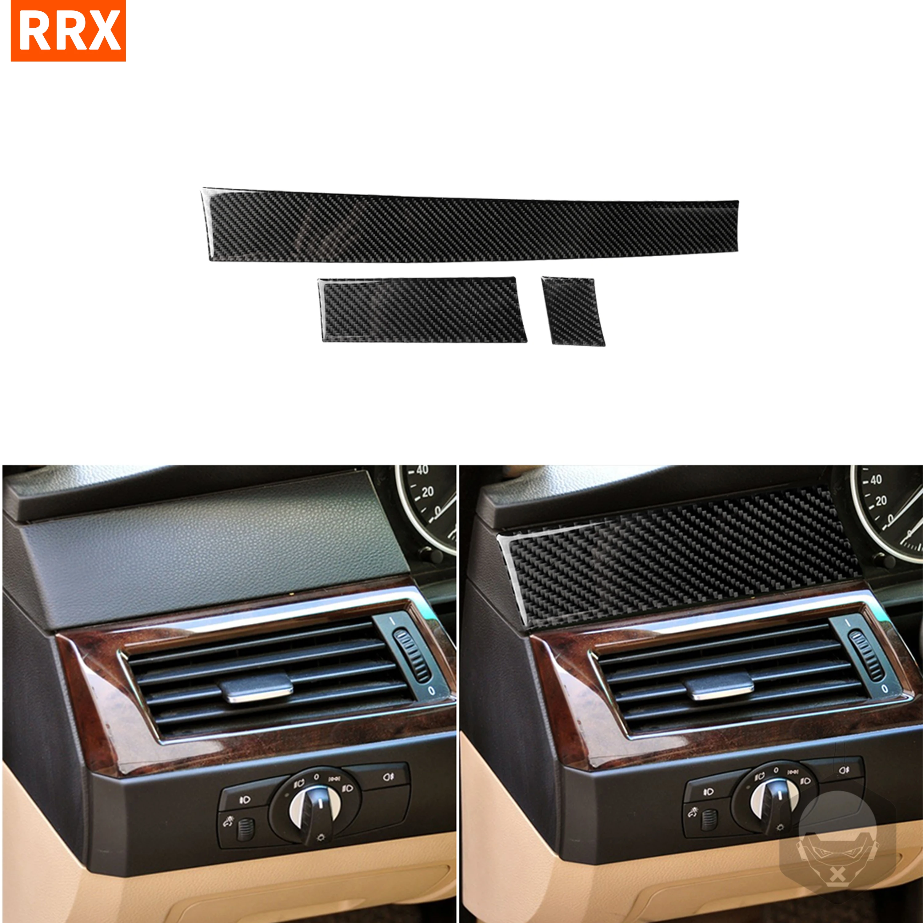 For BMW E60 2005-2010 Carbon Fiber Decoration Strip Cover Trim Dashboard Panel Sticker Interior Car-Styling Protector Accessorie
For BMW E60 2005-2010 Carbon Fiber Decoration Strip Cover Trim Dashboard Panel Sticker Interior Car-Styling Protector Accessorie