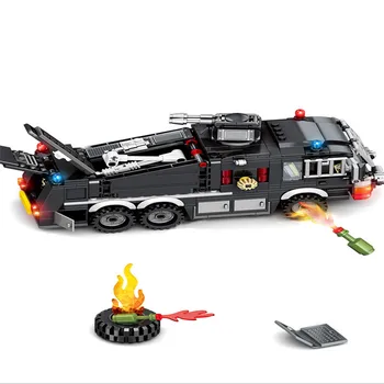 Blocks Technic 503Pcs Water Guning Carriage Maintenance Stability Vehicle Building Blocks Fun Toys for Children
Blocks Technic 503Pcs Water Guning Carriage Maintenance Stability Vehicle Building Blocks Fun Toys for Children