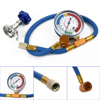 R134A R12 Car Air Conditioning Refrigerant Recharge Measuring Kit Hose Gas Gauge R134A Refrigerant Charge Hose
R134A R12 Car Air Conditioning Refrigerant Recharge Measuring Kit Hose Gas Gauge R134A Refrigerant Charge Hose