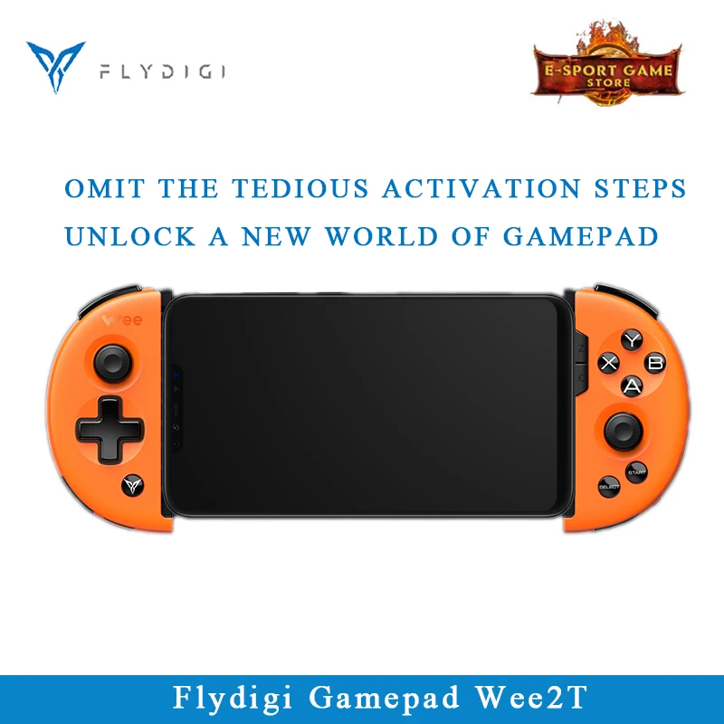 Flydigi Wee2T Gamepad PUBG for IOS Android Bluetooth Wireless Flashplay 6-axis Adjustable Gamepad Game Controller
Flydigi Wee2T Gamepad PUBG for IOS Android Bluetooth Wireless Flashplay 6-axis Adjustable Gamepad Game Controller