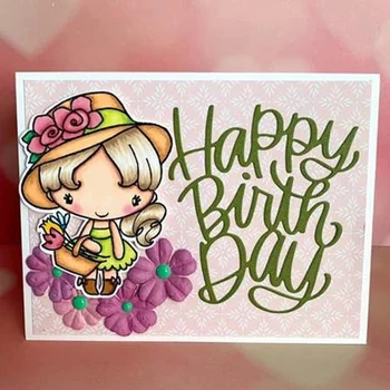 New 2019 Happy Birthday letter Metal Cutting Dies Scrapbooking background craft Card Making Embossing Rectangular Pattern
New 2019 Happy Birthday letter Metal Cutting Dies Scrapbooking background craft Card Making Embossing Rectangular Pattern