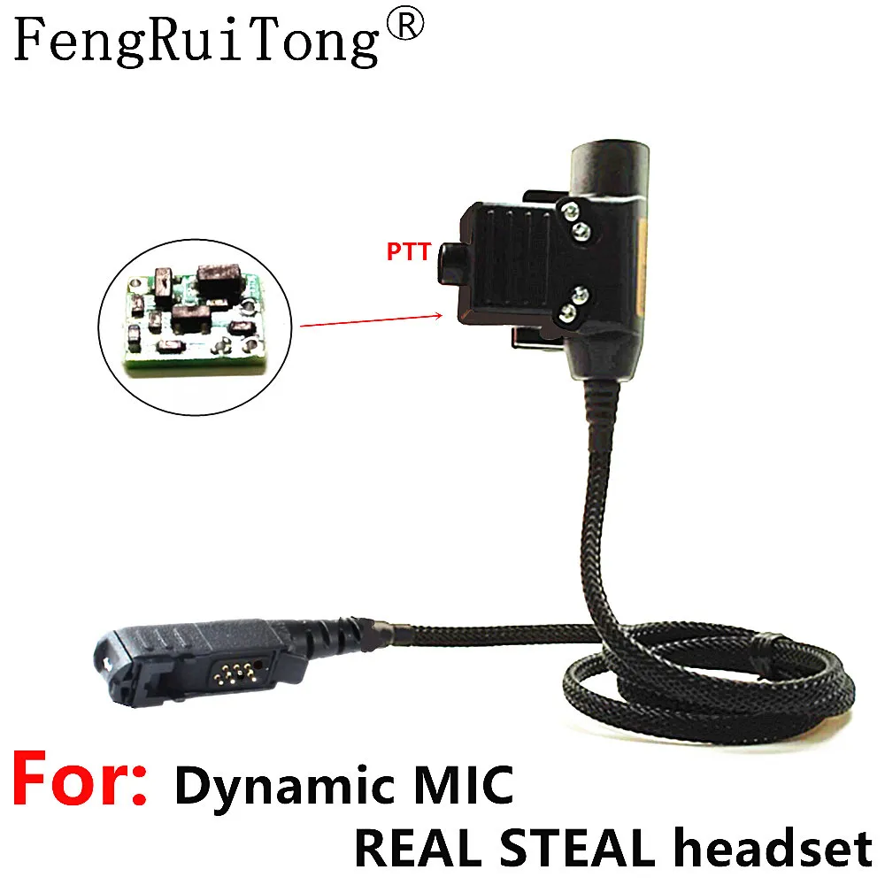 U94 PTT AMPLIFIED version for REAL STEAL headset for Motorola P6600 MTP3250 DEP550 2400 radio 3M comtacs/MSA Dynamic MIC headset
U94 PTT AMPLIFIED version for REAL STEAL headset for Motorola P6600 MTP3250 DEP550 2400 radio 3M comtacs/MSA Dynamic MIC headset