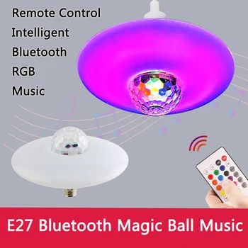 E27 LED Bulb RGB LED Light Lamp UFO Bluetooth RGB LED Light Bulb Light Bulb Remote Control Music Lamp Smart Light Bulb
E27 LED Bulb RGB LED Light Lamp UFO Bluetooth RGB LED Light Bulb Light Bulb Remote Control Music Lamp Smart Light Bulb