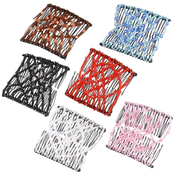 6pcs Multivariant Combs Beads String Combs Hair Styling Combs Hair Updo Accessories for Women Girls
6pcs Multivariant Combs Beads String Combs Hair Styling Combs Hair Updo Accessories for Women Girls