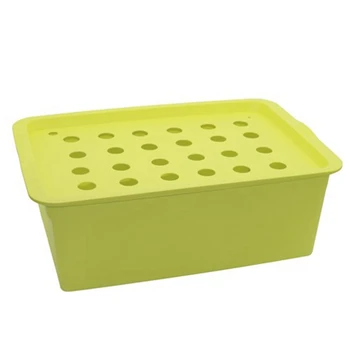 24 Holes Plant Site Hydroponic Kit Garden Pots Planters Seedling Pots Indoor Cultivation Box Grow Kit Bubble Nursery Pots 1 Set
24 Holes Plant Site Hydroponic Kit Garden Pots Planters Seedling Pots Indoor Cultivation Box Grow Kit Bubble Nursery Pots 1 Set