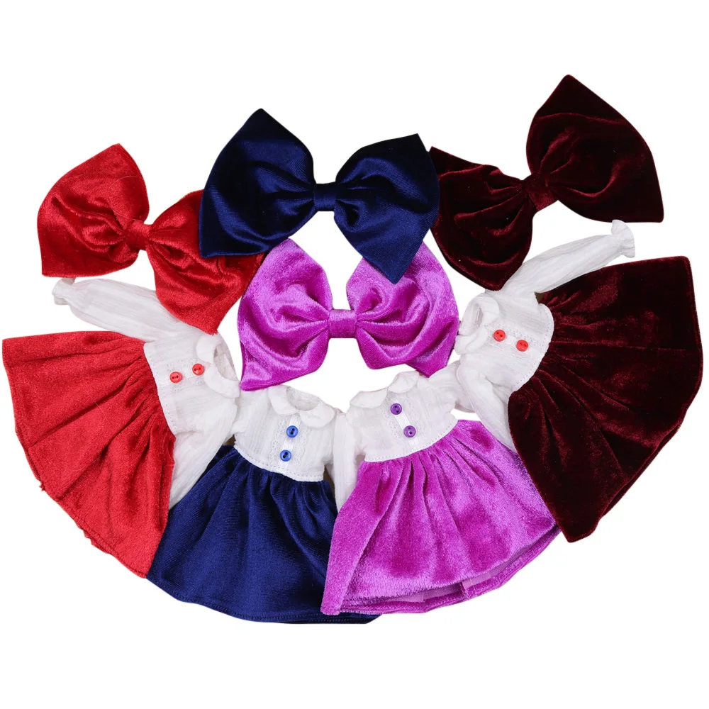 Fortune Days ICY DBS Doll 1/6 Clothes New cute bow dress suit flannel high quality for Neo blyth icy DBS doll 30cm toys
Fortune Days ICY DBS Doll 1/6 Clothes New cute bow dress suit flannel high quality for Neo blyth icy DBS doll 30cm toys