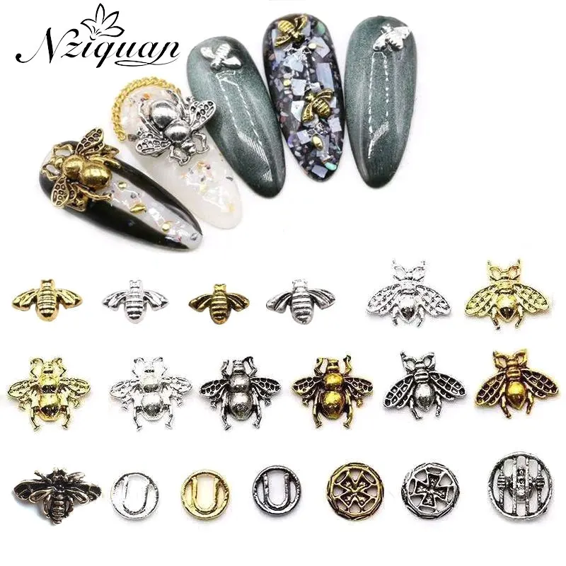 NZIQUAN 20 Pieces/Pack Nail Accessories Retro Metal Butterfly 3D Nail Art Ornaments Cute DIY Japanese Manicure Design Accessorie
NZIQUAN 20 Pieces/Pack Nail Accessories Retro Metal Butterfly 3D Nail Art Ornaments Cute DIY Japanese Manicure Design Accessorie