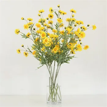 New 10pcs/lot Home Art Decor 70cm Yellow Red Pink Silk Cloth Daisy Flowers Branch Wedding Events Party Favor Artificial Flower
New 10pcs/lot Home Art Decor 70cm Yellow Red Pink Silk Cloth Daisy Flowers Branch Wedding Events Party Favor Artificial Flower