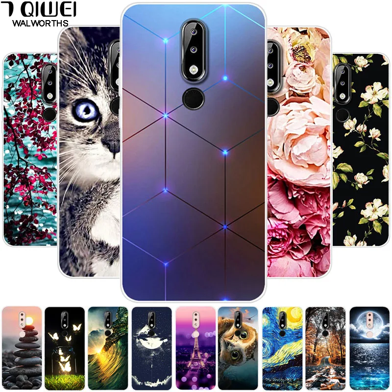 For Nokia 5.1 Plus Case Phone Cover Soft Silicone Back Cases for Nokia X5 Case 5.1Plus Printed TPU Coque for Nokia5.1 + 5.86''
For Nokia 5.1 Plus Case Phone Cover Soft Silicone Back Cases for Nokia X5 Case 5.1Plus Printed TPU Coque for Nokia5.1 + 5.86''