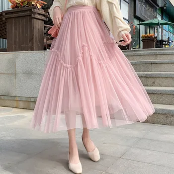 Photo Shoot New Style 2020 Spring Mesh Skirt Versatile Fashion Big Skirt Retro Cake Dress Pleated Skirt Skirt
Photo Shoot New Style 2020 Spring Mesh Skirt Versatile Fashion Big Skirt Retro Cake Dress Pleated Skirt Skirt
