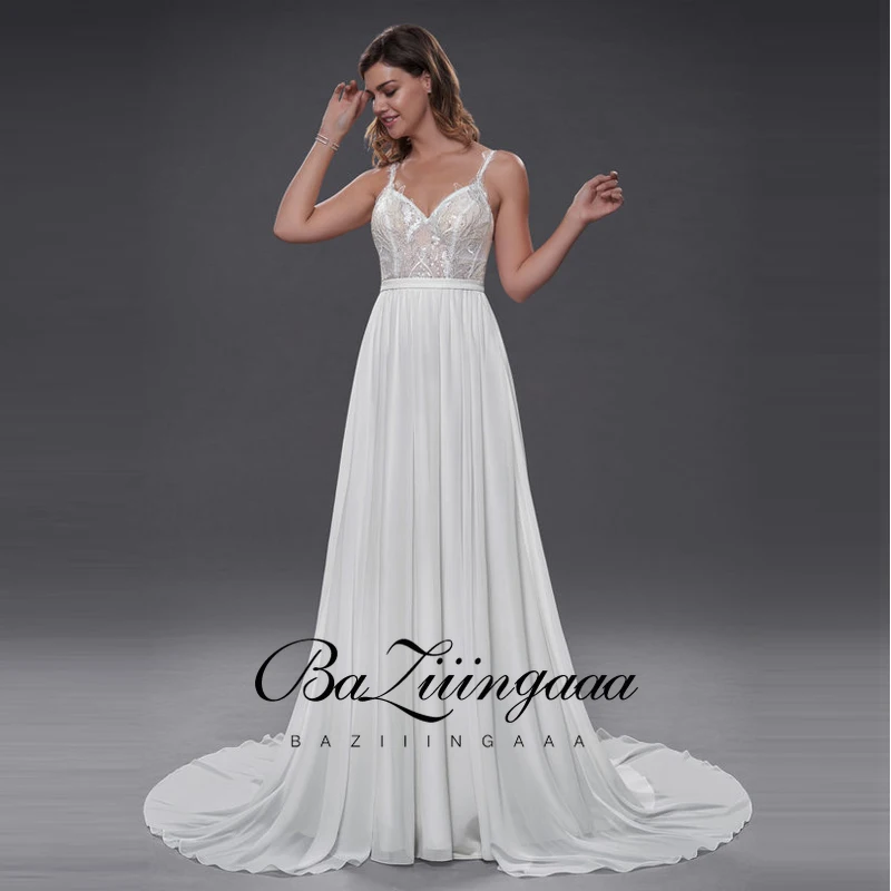 BAZIIINGAAA 2020 New Luxury Wedding Dress lace beaded plus size wedding dress accept tailor-made
BAZIIINGAAA 2020 New Luxury Wedding Dress lace beaded plus size wedding dress accept tailor-made