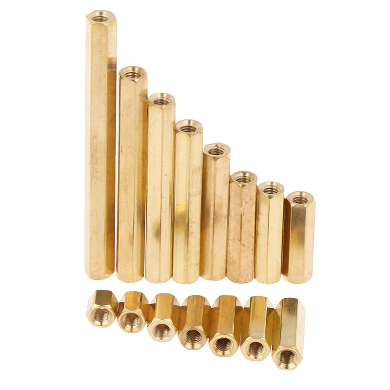 10Pcs M3 Hex Nut Spacing Screw Female Brass Threaded Pillar PCB Motherboard Standoff Spacer 5-50MM
10Pcs M3 Hex Nut Spacing Screw Female Brass Threaded Pillar PCB Motherboard Standoff Spacer 5-50MM