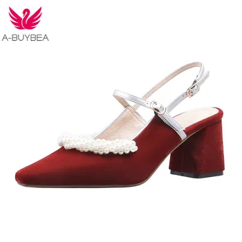 2020 Summer New Ladies Office Shoes Thick Heel Black/ Red Shallow Shoes Mary Jane Shoes Elegant Shoes High Heel Sexy Sandals 
2020 Summer New Ladies Office Shoes Thick Heel Black/ Red Shallow Shoes Mary Jane Shoes Elegant Shoes High Heel Sexy Sandals