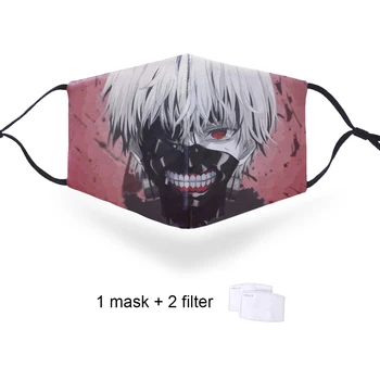 Tokyo Ghoul Anime 3D Masks Unisex Anti Dust Mask Protection PM2.5 Filters Mouth Muffle Respirato Fashion Washable Soft Face Mask
Tokyo Ghoul Anime 3D Masks Unisex Anti Dust Mask Protection PM2.5 Filters Mouth Muffle Respirato Fashion Washable Soft Face Mask
