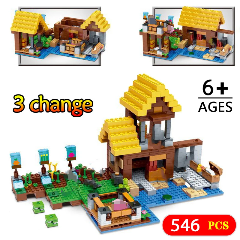 My World Farm Cottage Series Building Blocks Compatible Friend Maynkraft Bricks Figure Toys For Children Gifts
My World Farm Cottage Series Building Blocks Compatible Friend Maynkraft Bricks Figure Toys For Children Gifts