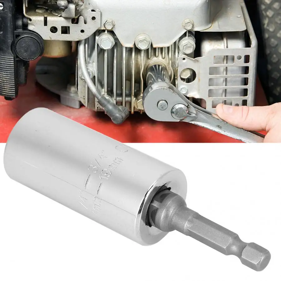 7-19mm 3/8 Inch Universal Socket Multifunctional Silver 55 Steel With Connecting Rod Manual Tool
7-19mm 3/8 Inch Universal Socket Multifunctional Silver 55 Steel With Connecting Rod Manual Tool