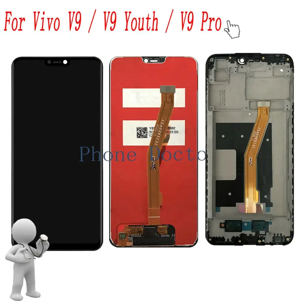 6 2 "для BBK Vivo V9 1723 Полный ЖК-дисплей + кодирующий преобразователь сенсорного
