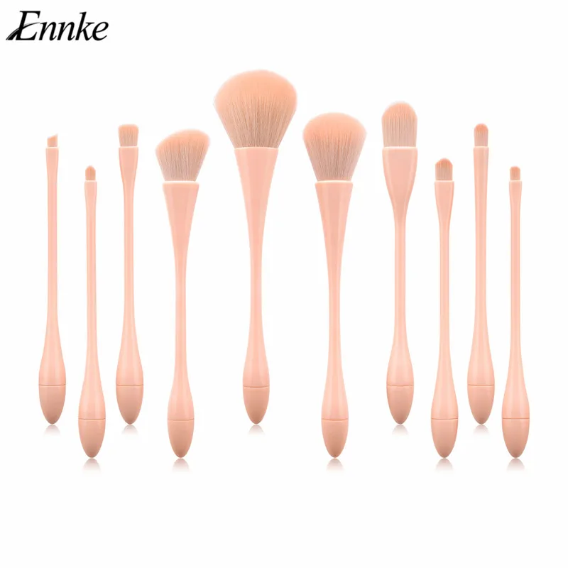 10 шт., набор розовых кистей для макияжа ENNKE
10 шт., набор розовых кистей для макияжа ENNKE