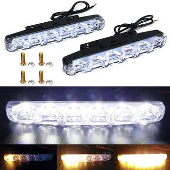 Yellow Dynamic LED Car Daytime Running Light 12V Super White Waterproof Car Day Light DRL For VW Audi BMW SUZUKI Accessories
Yellow Dynamic LED Car Daytime Running Light 12V Super White Waterproof Car Day Light DRL For VW Audi BMW SUZUKI Accessories