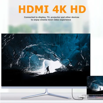 HW-TC42 4 in 1 USB Type-C HUB HDMI USB3.0 PD Compact Portable Carry Convenient Eco-Friendly Enduring RJ45 Ethernet Dock
HW-TC42 4 in 1 USB Type-C HUB HDMI USB3.0 PD Compact Portable Carry Convenient Eco-Friendly Enduring RJ45 Ethernet Dock