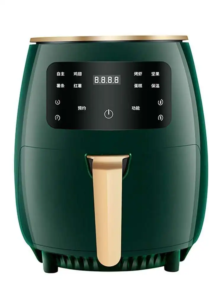 The new touch control automatic 4.5L large capacity Oil-free Household Electric Air Fryer
The new touch control automatic 4.5L large capacity Oil-free Household Electric Air Fryer