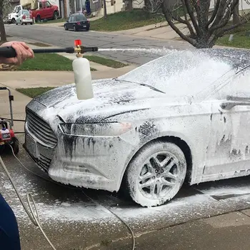 Onever High Pressure Washer Snow Foam Gun Car Wash Bottle Lance Car Cleaning Foam Pot Cleaning Gun Adjustable Head Practical
Onever High Pressure Washer Snow Foam Gun Car Wash Bottle Lance Car Cleaning Foam Pot Cleaning Gun Adjustable Head Practical