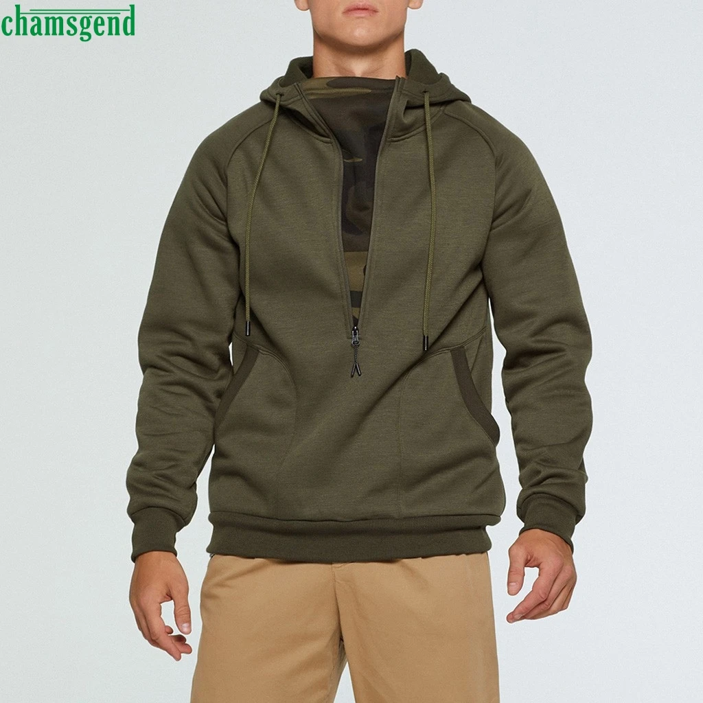 Chamsgend Clothes Men Zipper Patchwork Hoodie Sweatshirt Spring Autumn Casual Long Sleeve Camouflage Sport Exercise Top Jerseys
Chamsgend Clothes Men Zipper Patchwork Hoodie Sweatshirt Spring Autumn Casual Long Sleeve Camouflage Sport Exercise Top Jerseys