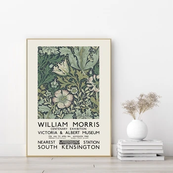 William Morris Canvas Print The Victoria - Albert Museum Exhibition Poster Painting Kraft paper poster
William Morris Canvas Print The Victoria - Albert Museum Exhibition Poster Painting Kraft paper poster