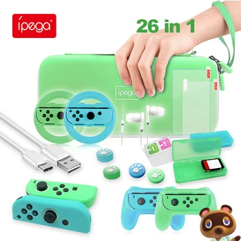 ipega Nintendо Switch Animal Crossing Kit 26 in 1 Gamepad Portable Bag Type-C Cable Card Box Joystick Cover Gamepad Accessories
ipega Nintendо Switch Animal Crossing Kit 26 in 1 Gamepad Portable Bag Type-C Cable Card Box Joystick Cover Gamepad Accessories