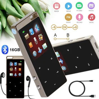 MP3 Player Bluetooth 1.8 Inch FM Radio Portable Touching Button Ultra-thin Recorder FKU66
MP3 Player Bluetooth 1.8 Inch FM Radio Portable Touching Button Ultra-thin Recorder FKU66