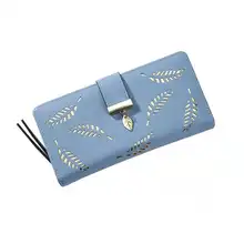 New style wallet with long zipper buckle European and American fashion wallet large-capacity clutch 
New style wallet with long zipper buckle European and American fashion wallet large-capacity clutch