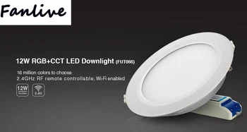 10pcs 2.4GHz Mi-Light Wifi Control color temperature adjustable 6W RGBCW+RGBWW RGB+CCT LED SMD down light
10pcs 2.4GHz Mi-Light Wifi Control color temperature adjustable 6W RGBCW+RGBWW RGB+CCT LED SMD down light